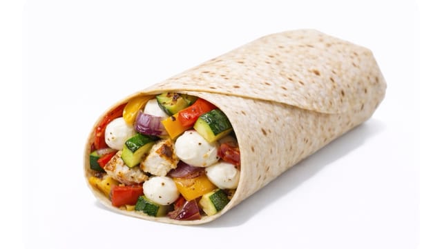 Grilled Veggies GF Wrap.