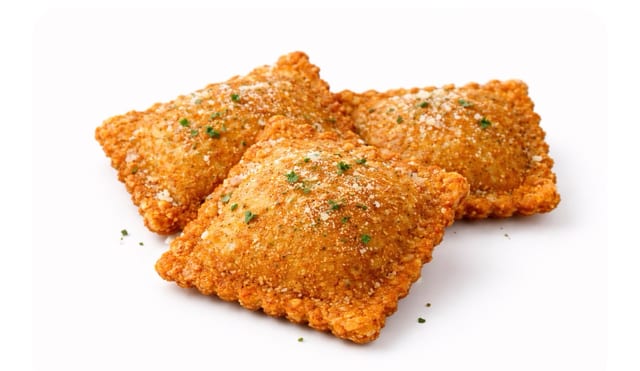 Fried Cheese Ravioli.