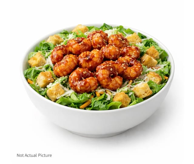 BBQ Popcorn Shrimp.
