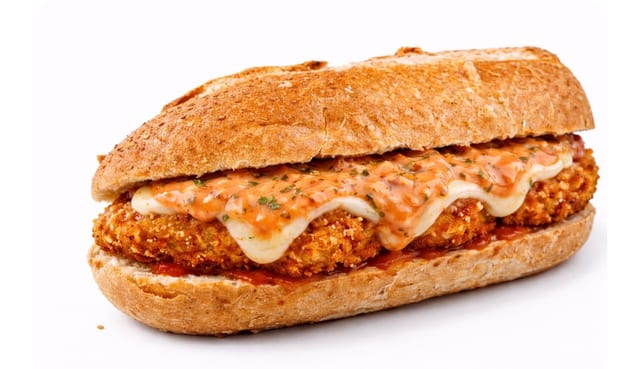 Chicken Alla Vodka Parmigiana Hero.