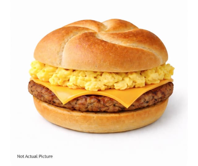 Sausage EGG Cheese.