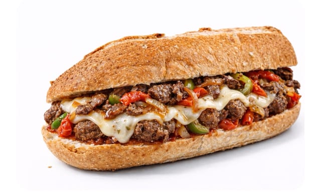 Philly Cheese Steak Hero.