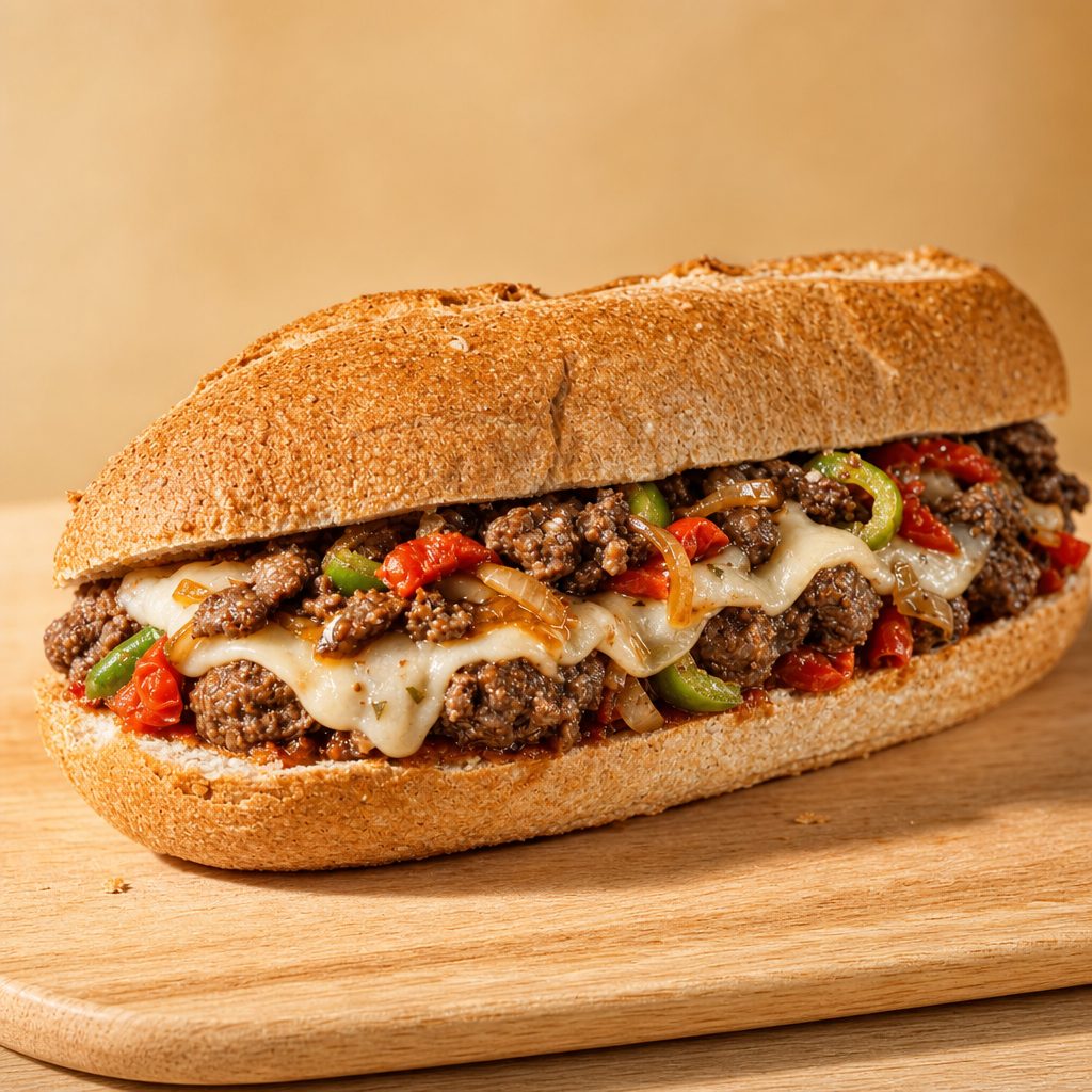 Philly Cheese Steak Hero.