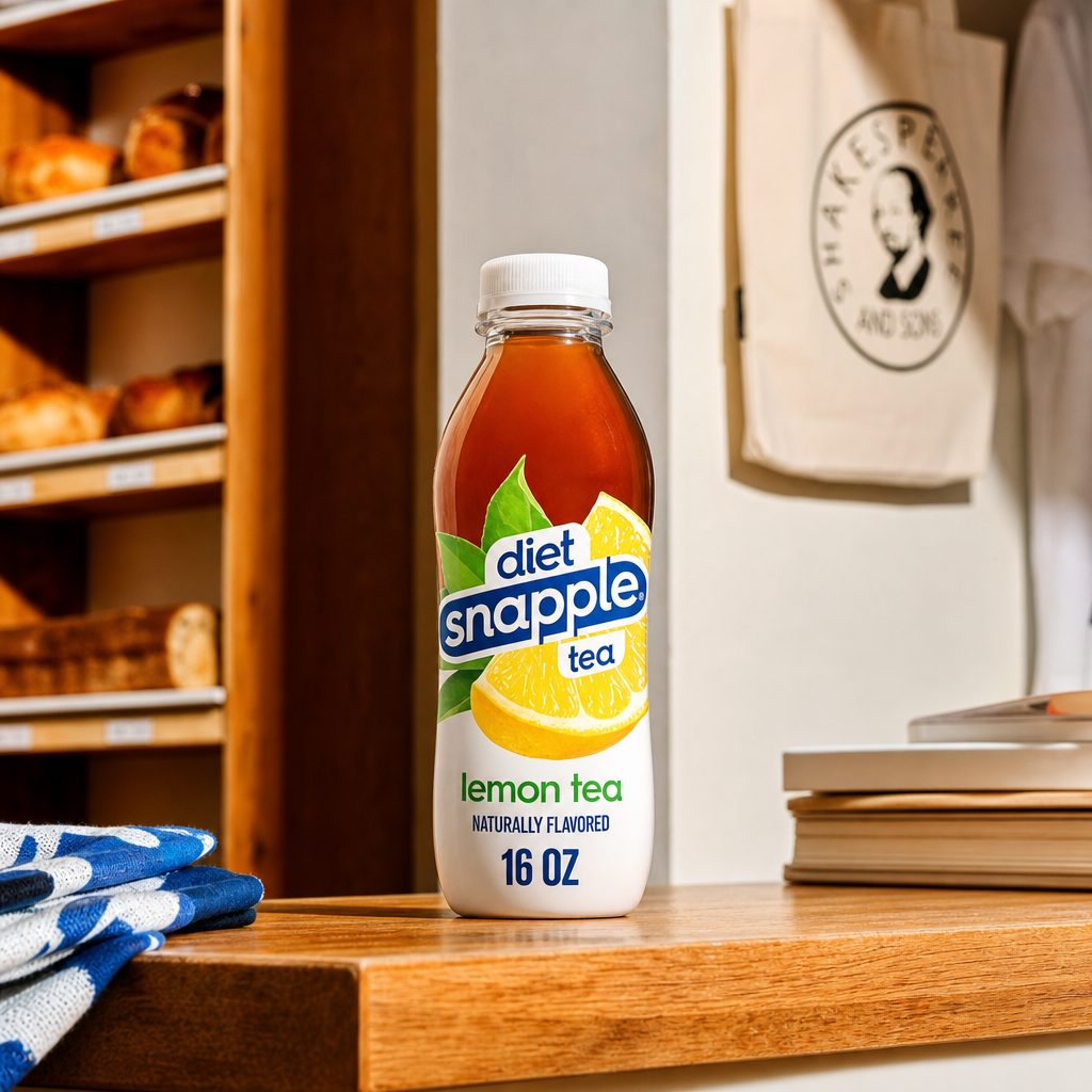 Diet Lemon Iced Tea (Snapple).
