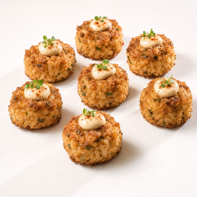 Mini Crab Cakes.