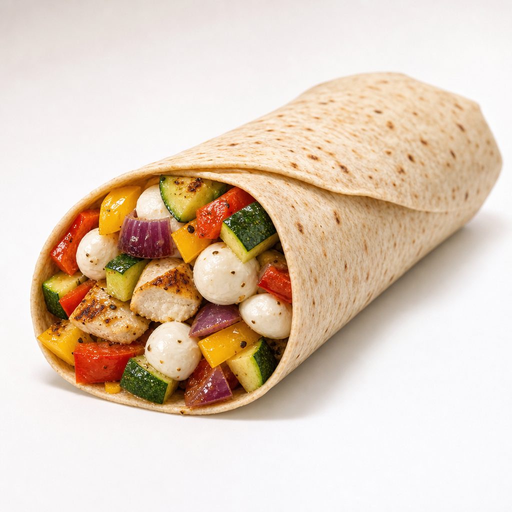 Grilled Veggies GF Wrap.