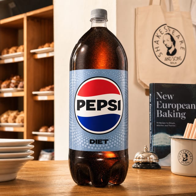 Diet Pepsi (Bottle).