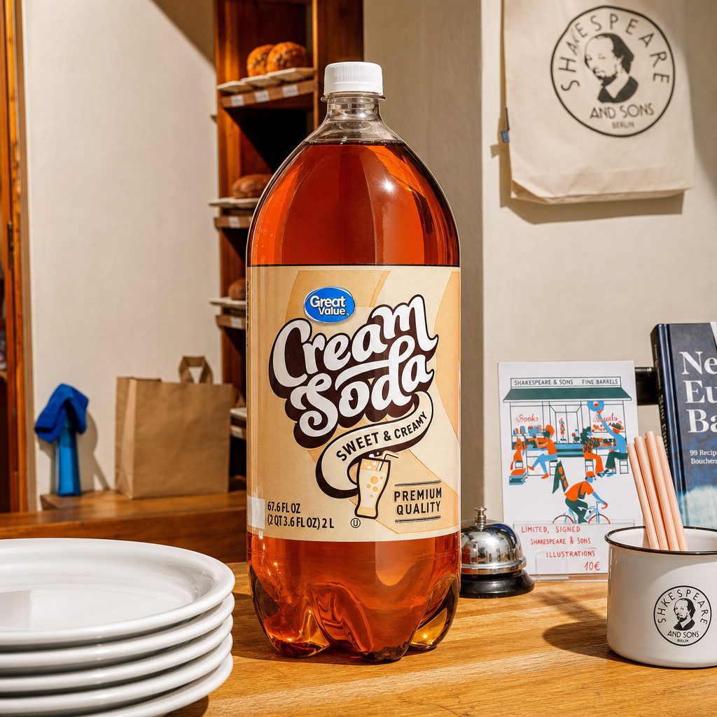 Creme Soda (Bottle).
