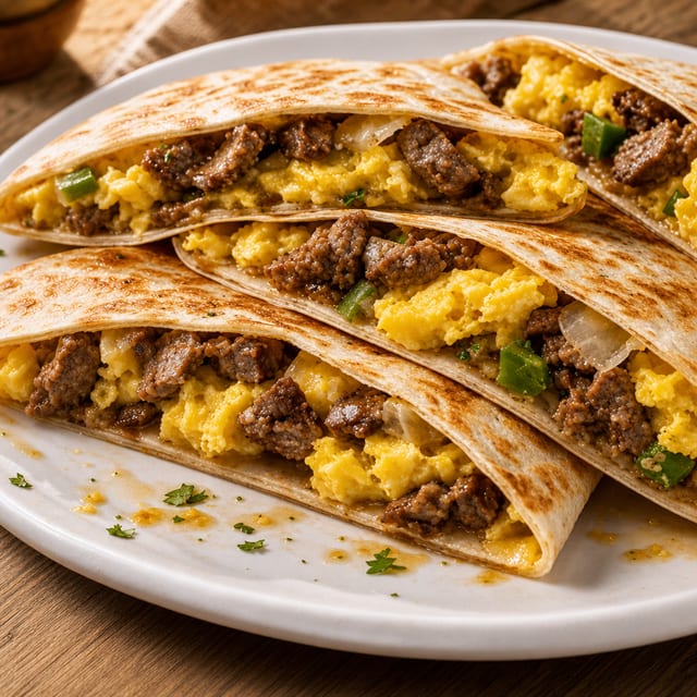 Sunrise Quesadilla.