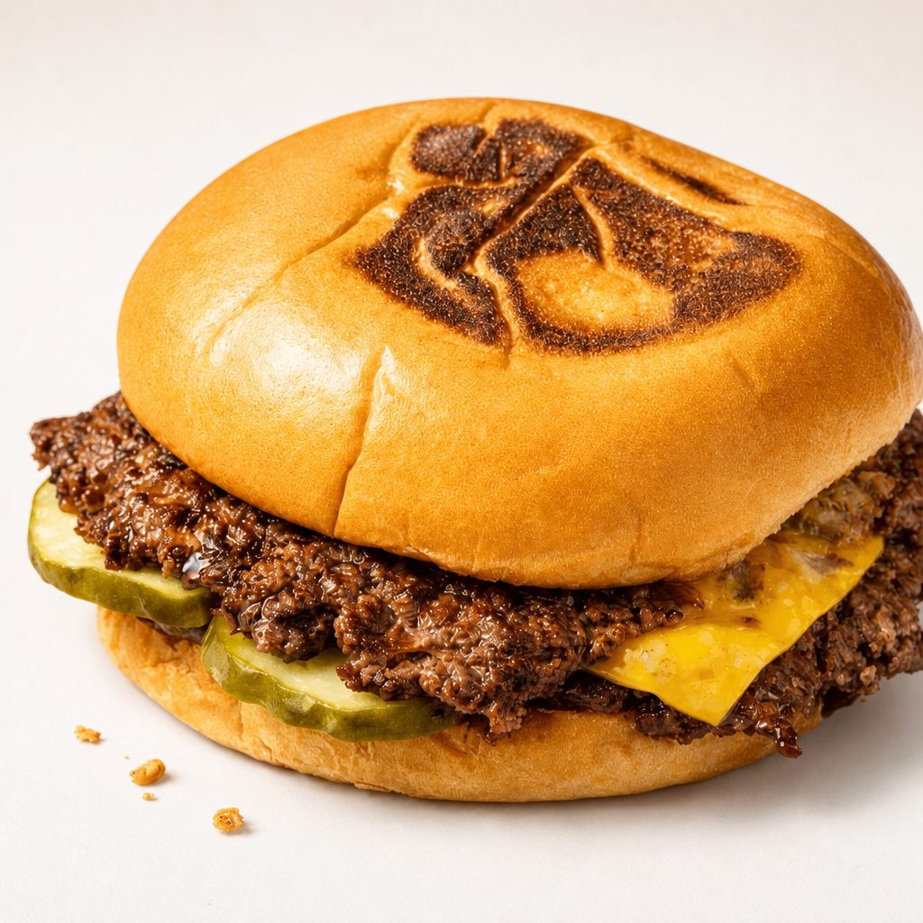 Triple Smashed Burger.