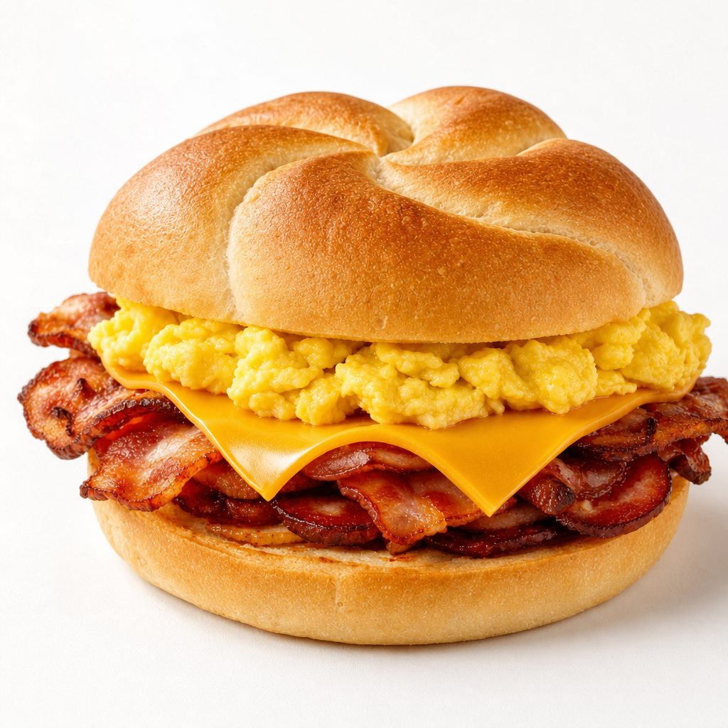 Bacon EGG Cheese.