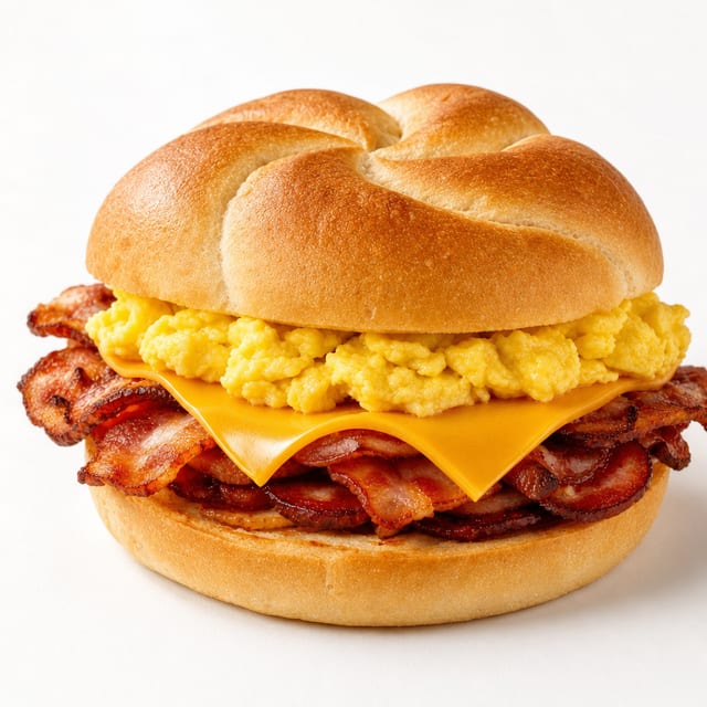 Bacon EGG Cheese.